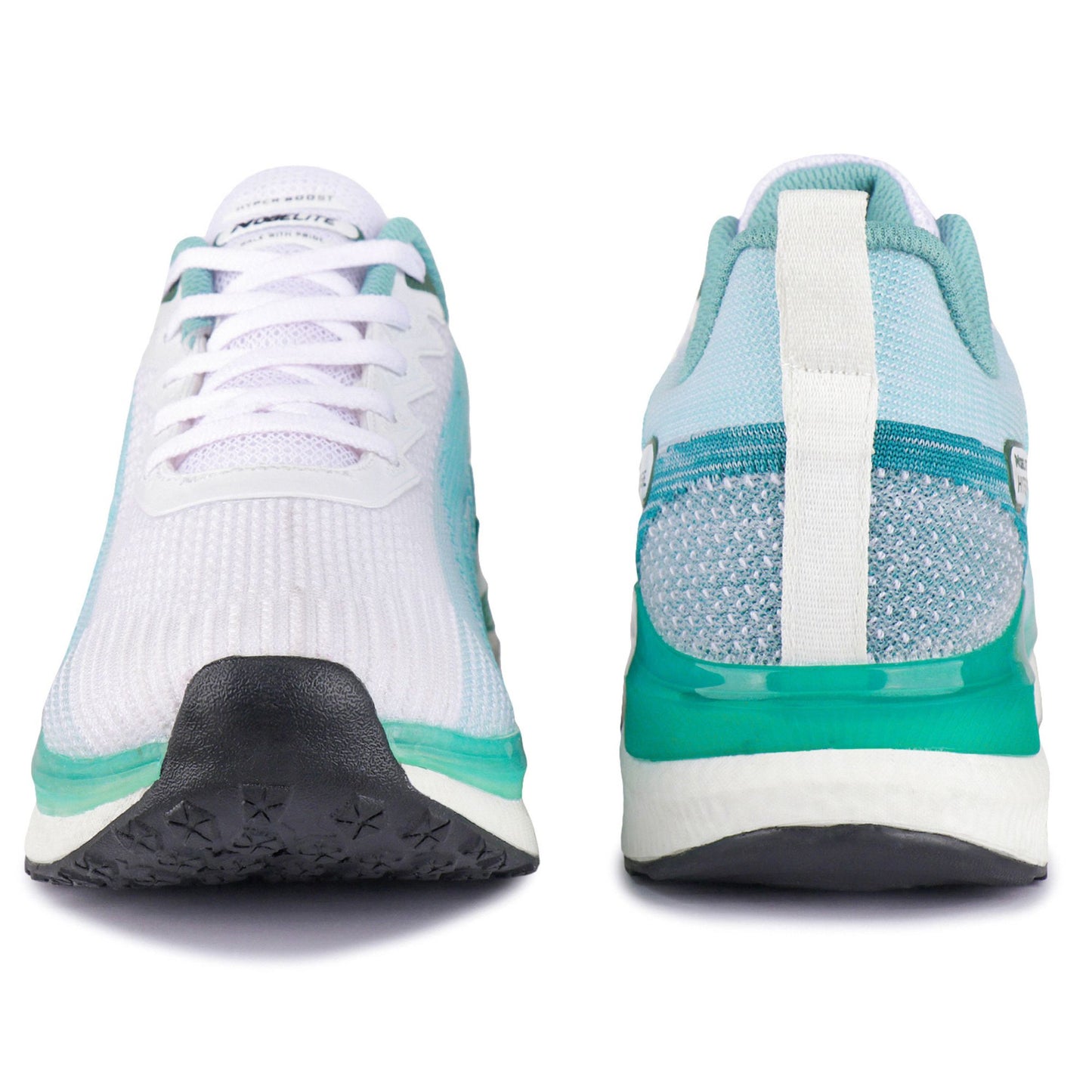 Hype White Sea Green - Men Sport Shoes