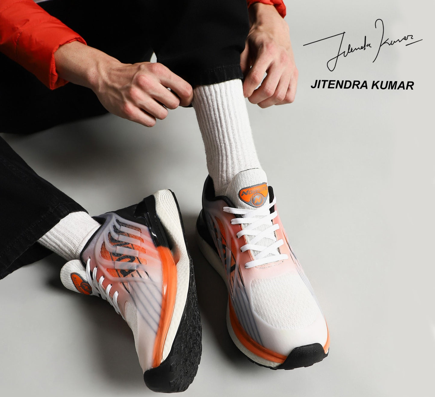 KPU Orange - Men Sports Shoes