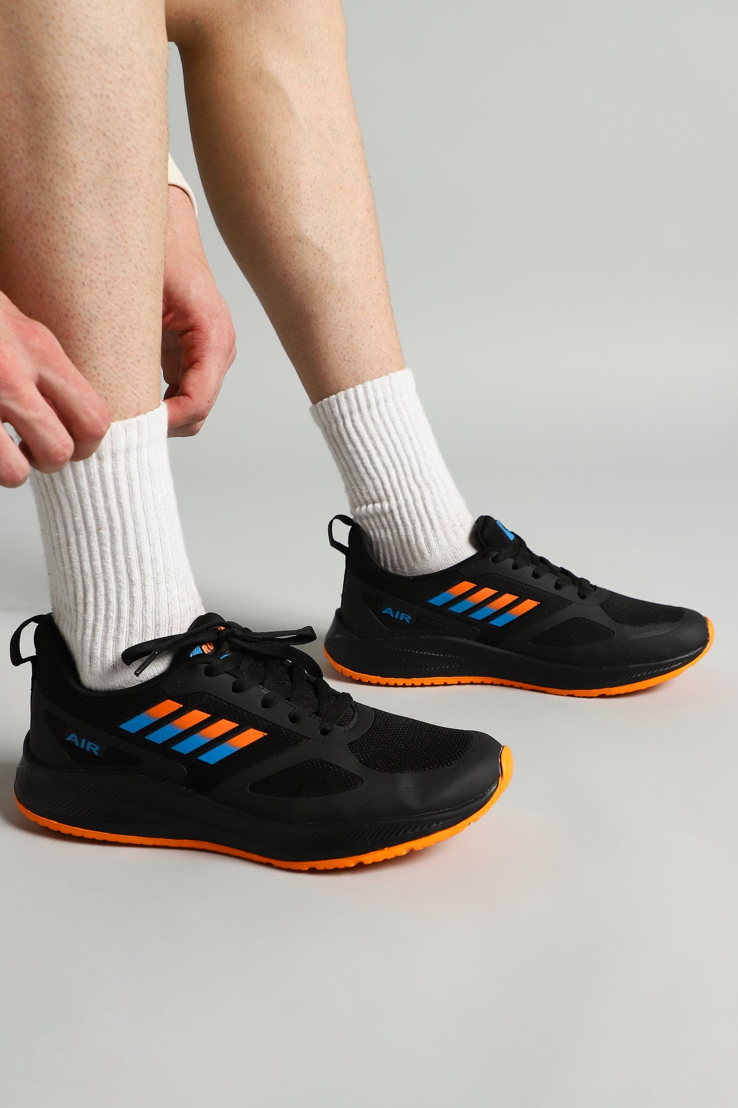 Running Orange - Men Sport Shoes