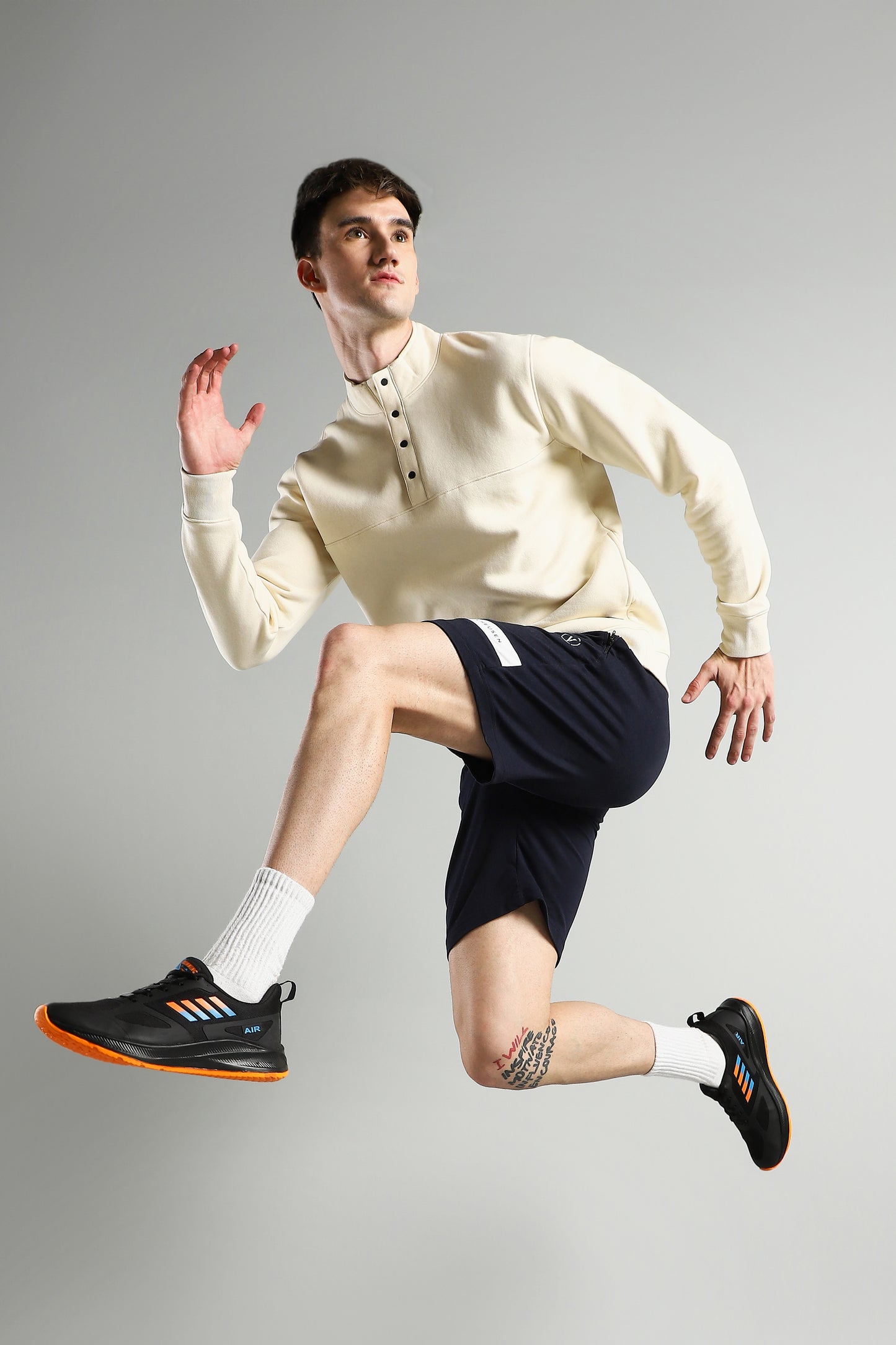 Running Orange - Men Sport Shoes