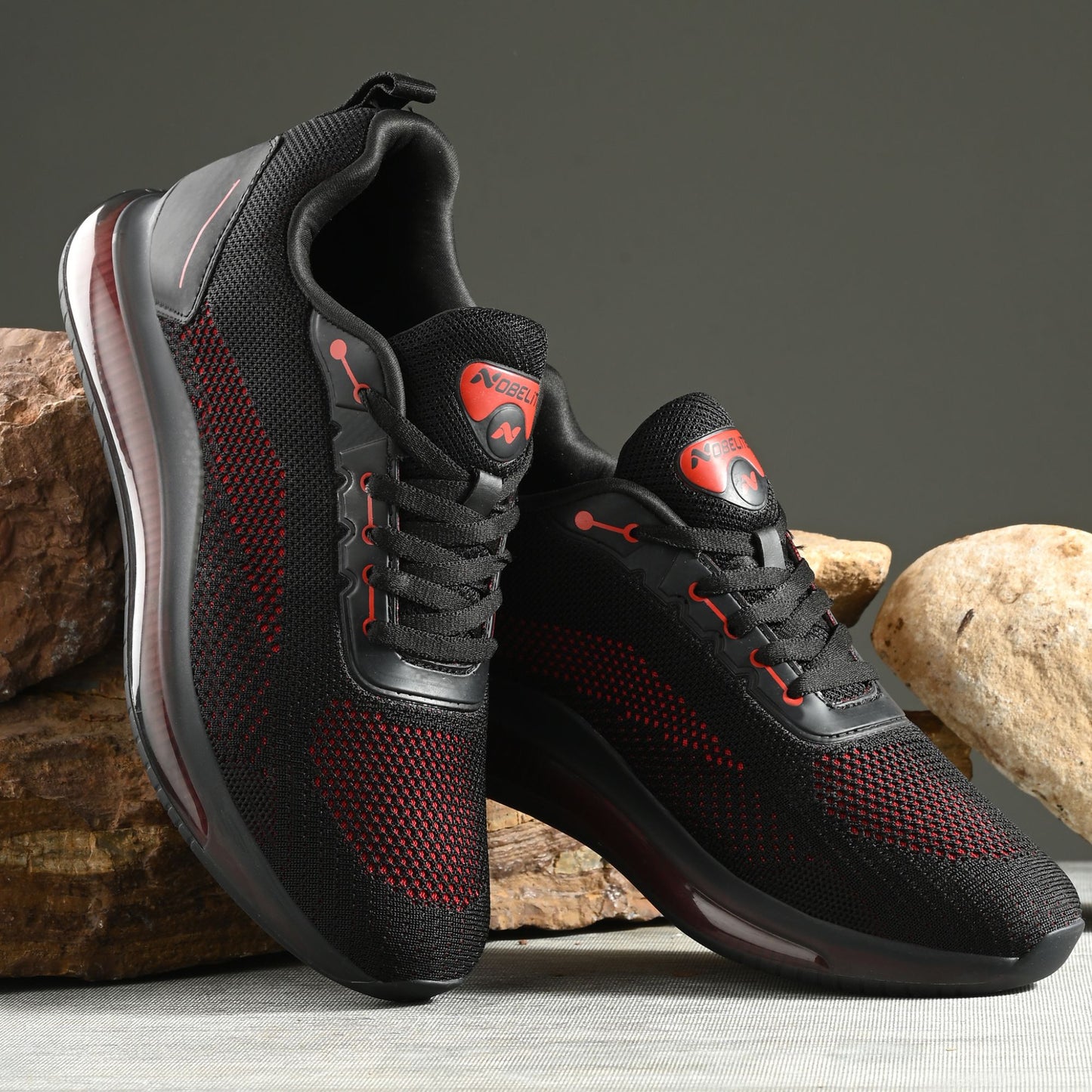 Space Black - Men Sport Shoes